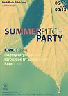 SUMMER PITCH PARTY