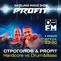 Bassland Show @ DFM (05.01.2022) - Строгонов b2b Profit (Hardcore vs Drum&Bass)