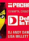 DEFECTED IN THE HOUSE: ANDY DANIELL (UK), LISA MILLETT (UK) BAKS, FOMICHEV