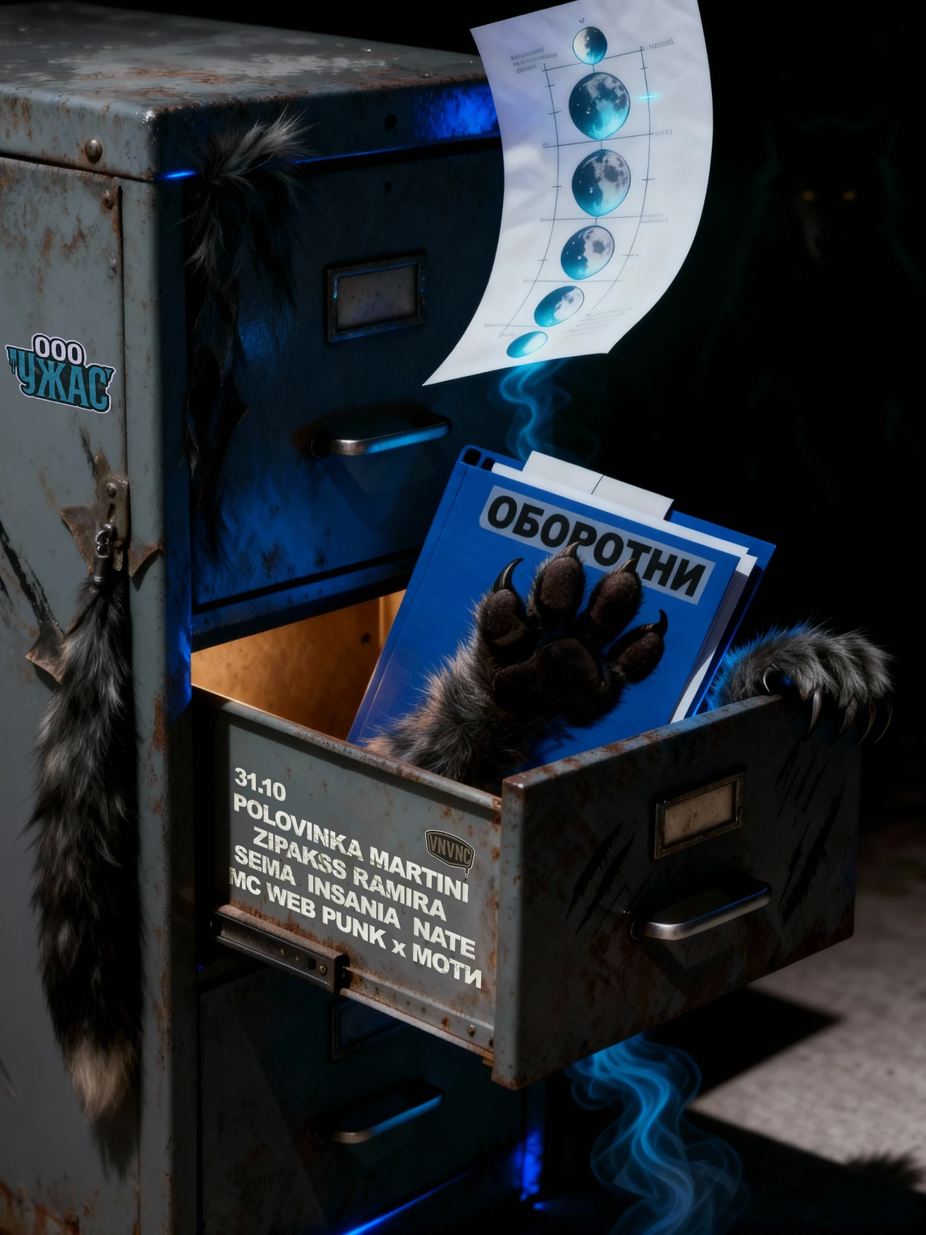 ООО «УЖАС» x WEREWOLF DAY | VNVNC | 31 ОКТЯБРЯ