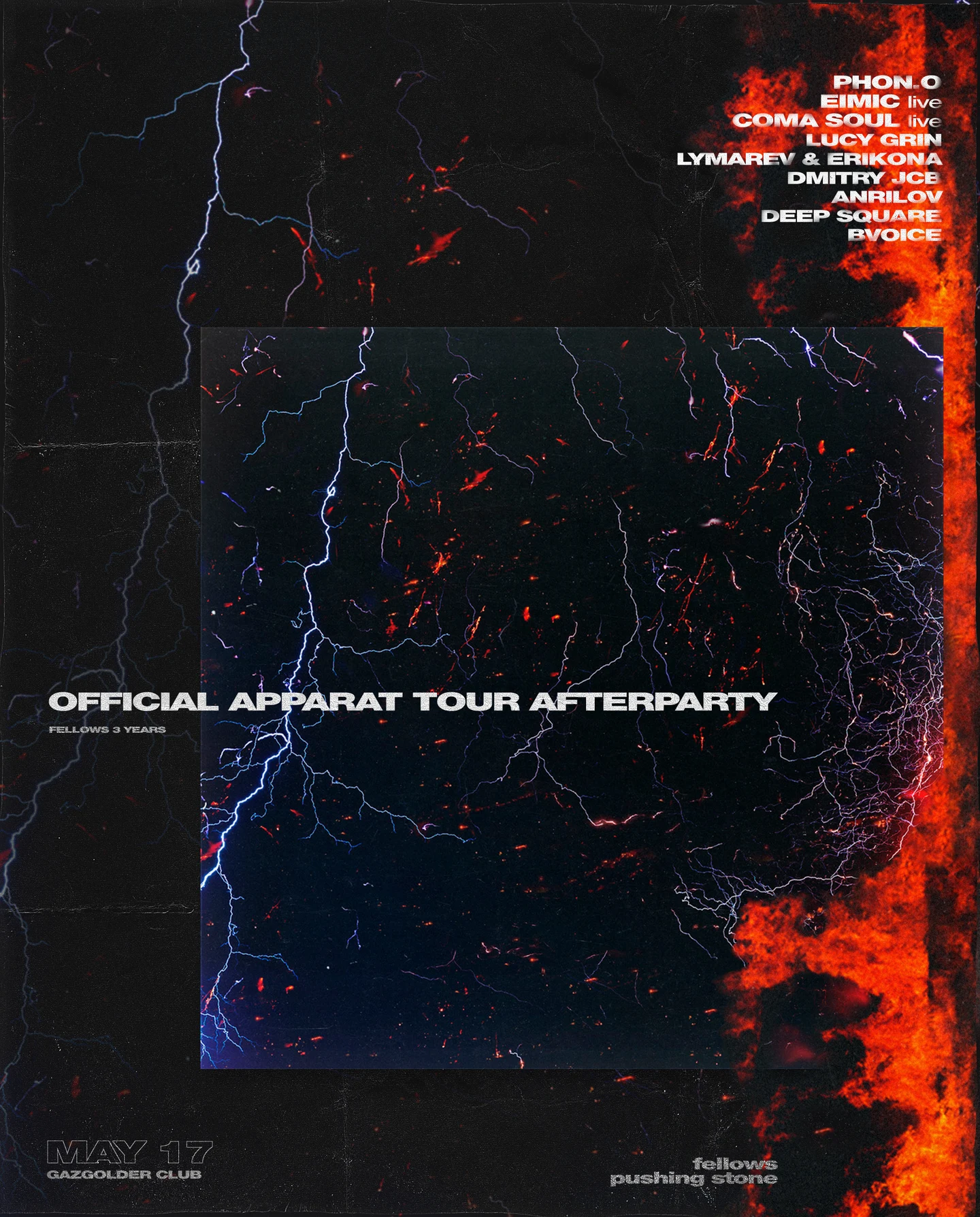 Official Apparat Tour Afterparty