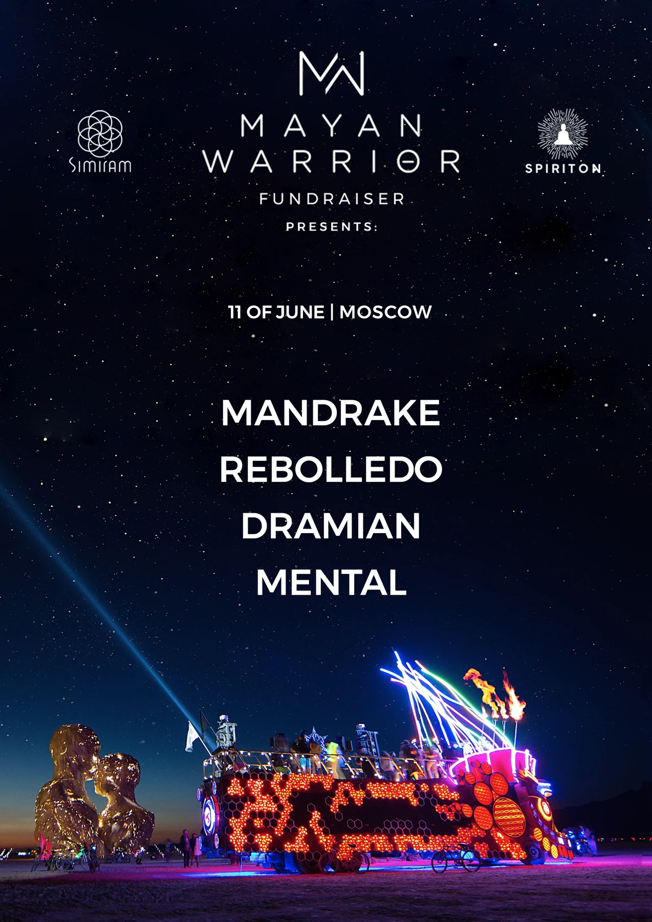 Mayan Warrior Presents: Rebolledo, Dramian, Mandrake, Mental