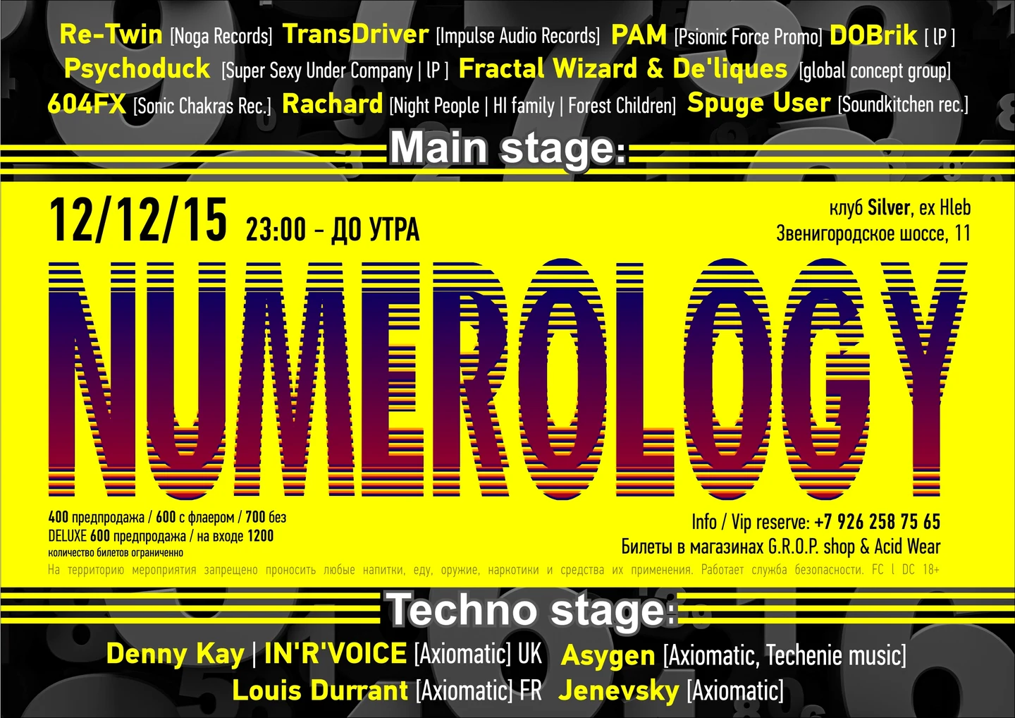 Numerology: digital symphony
