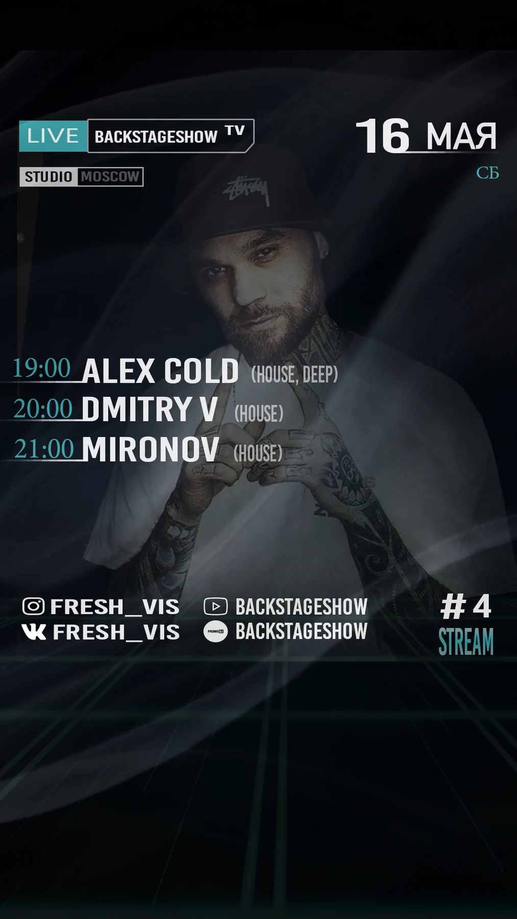 Live Dj Stream By BackStageShow TV #4