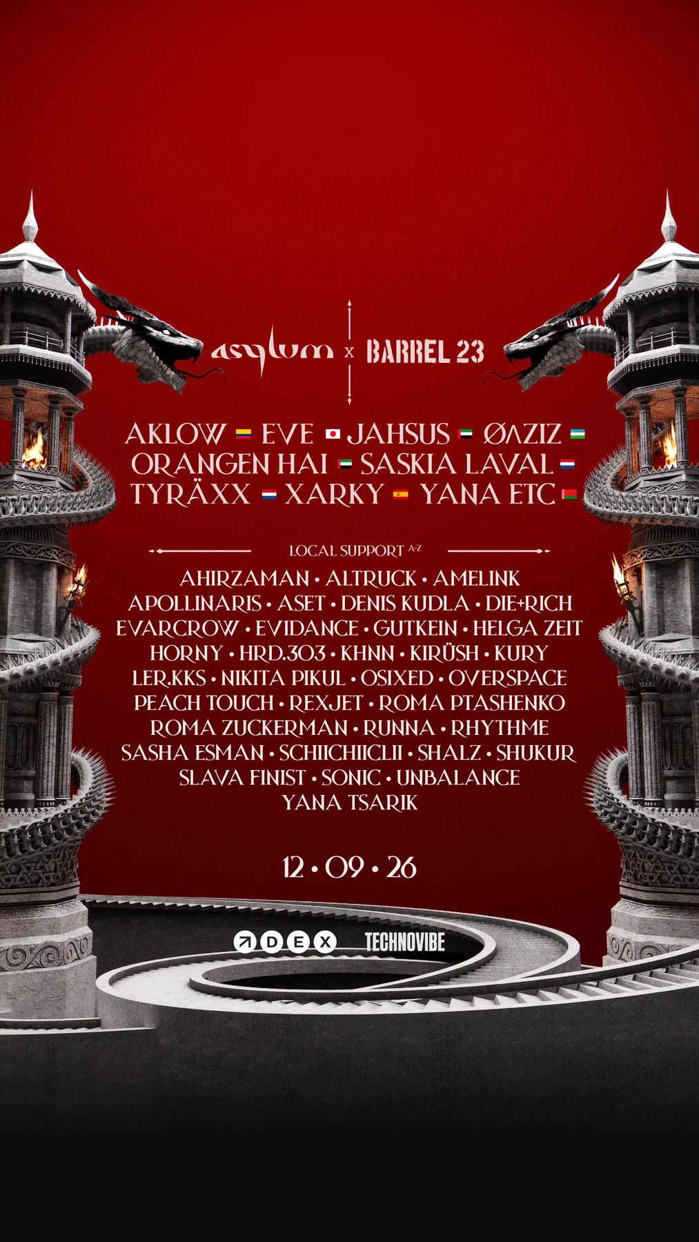 ASYLUM MOSCOW x BARREL 23 DUBAI / Асайлум Москва х Баррель23 Дубай