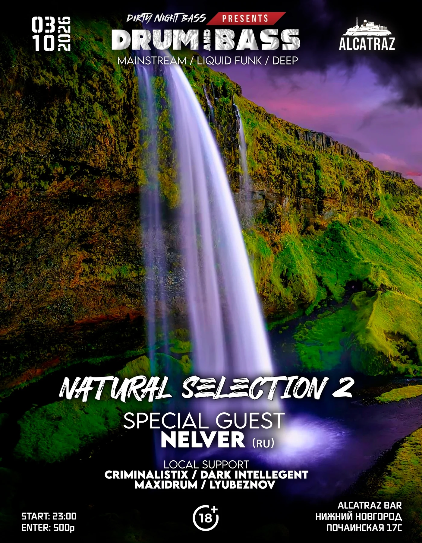 NATURAL SELECTION 2 | DNB NIGHT with NELVER