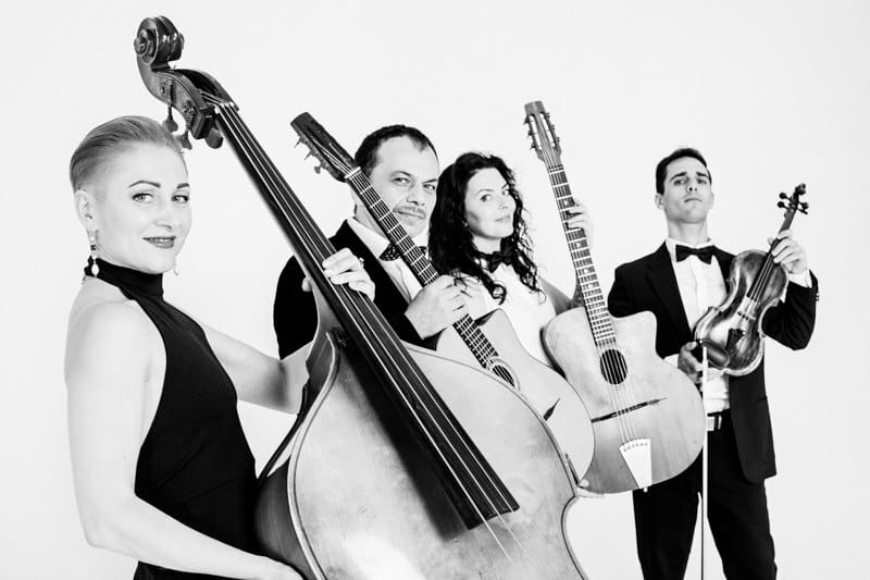 Battle of the strings: Django Friends VS. Jolly Pancakers