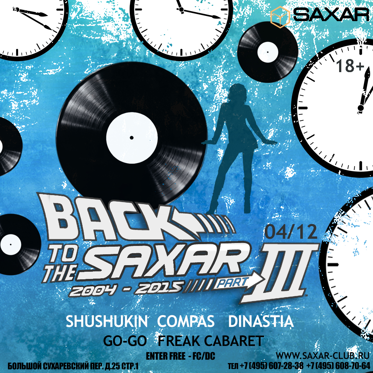 Back to SAXAR, Part III. 2015 