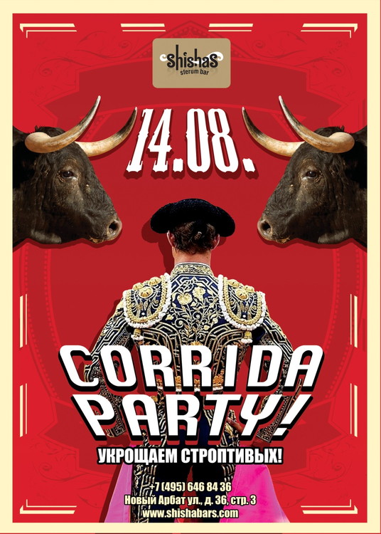 CORRIDA PARTY