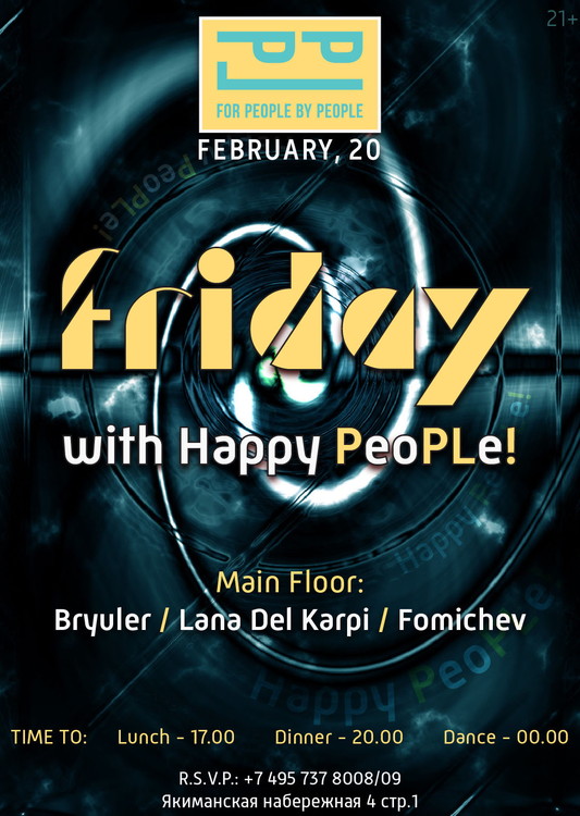 Friday with happy PeoPLe