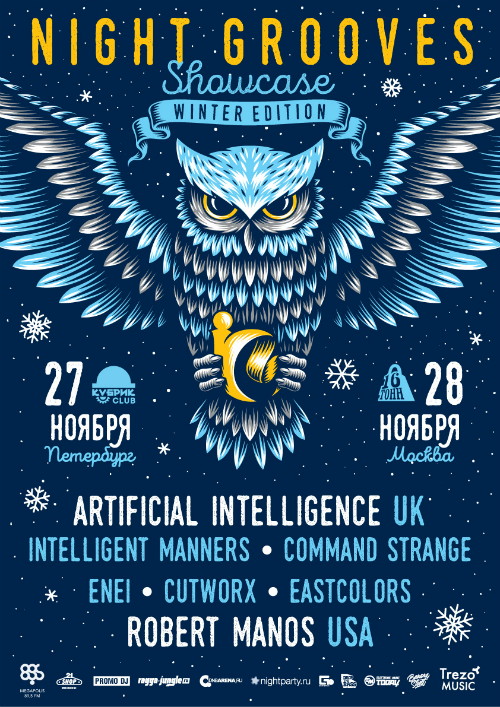 NIGHT GROOVES SHOWCASE: WINTER EDITION w/ AI [UK] & ROBERT MANOS [USA]