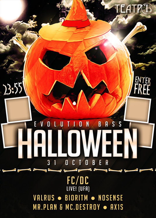 Evolution Bass Halloween