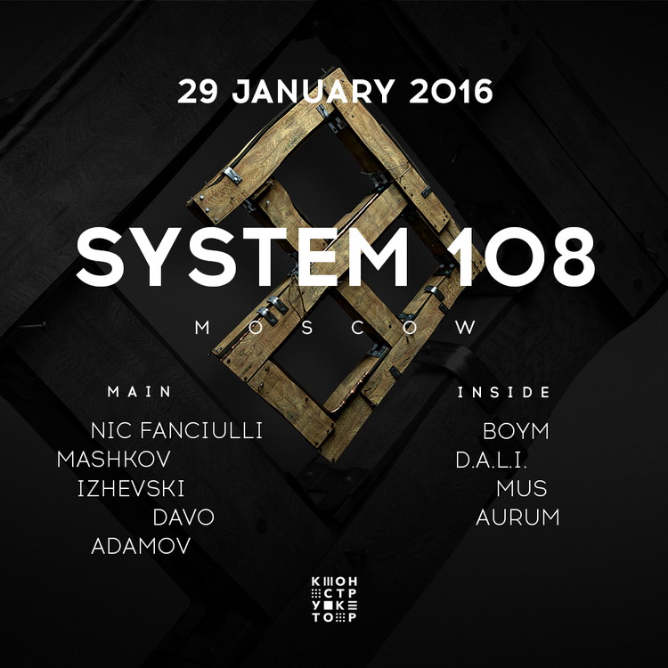 SYSTEM108 w/ NIC FANCIULLI