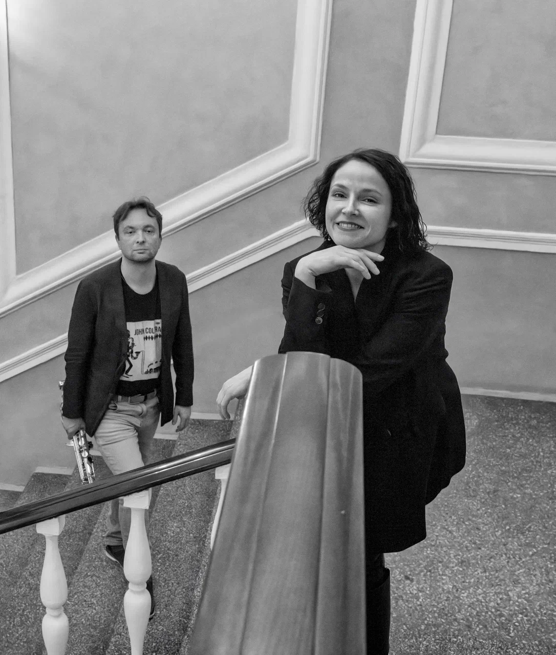 Алексей Круглов, Карина Кожевникова и джаз-оркестр клуба ЭССЕ