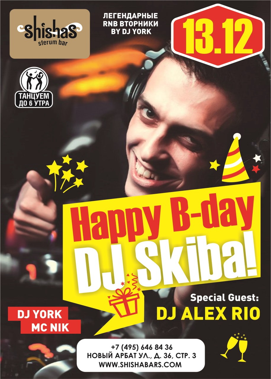 Happy B-day DJ SKIBA