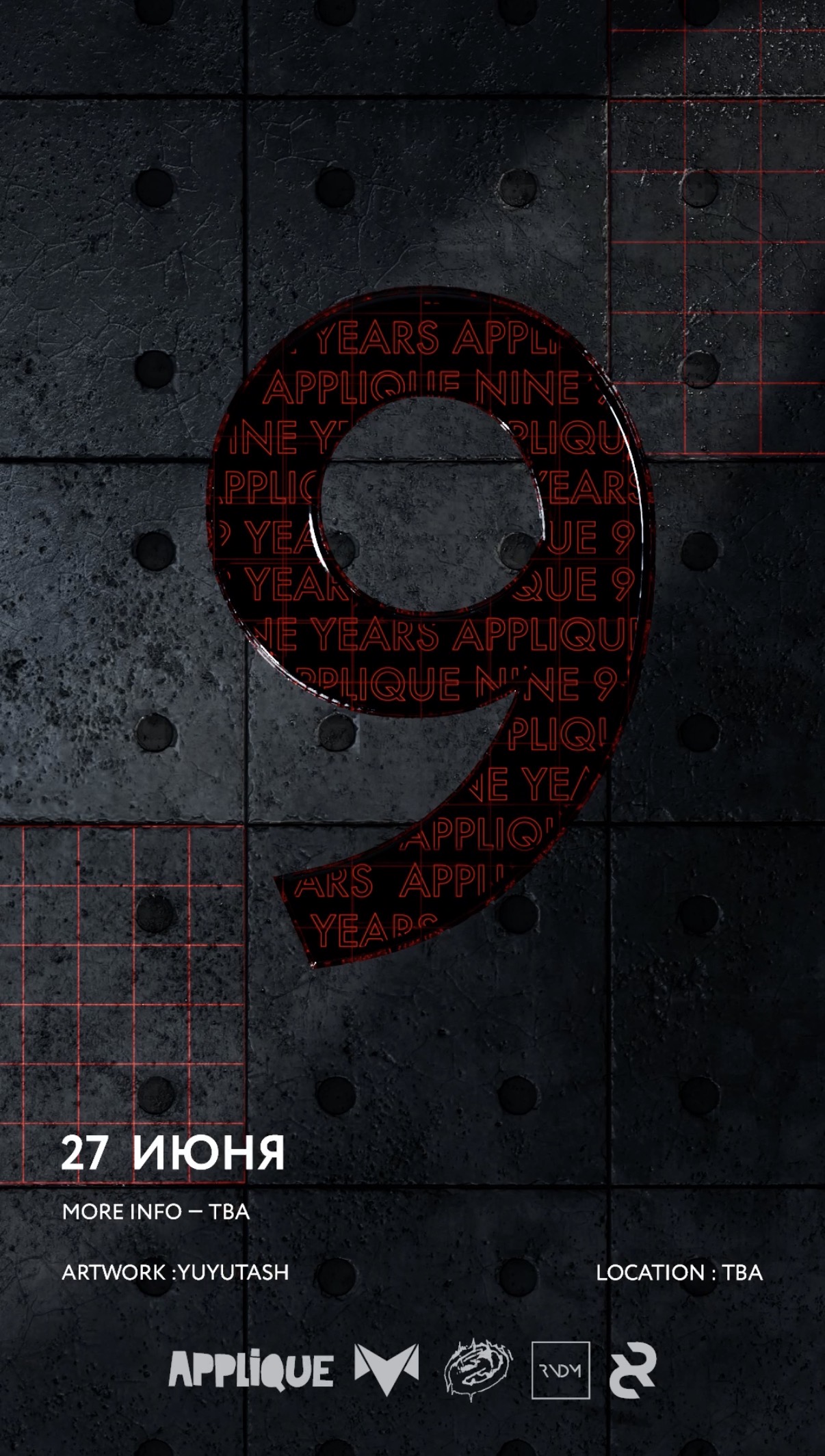 APPLIQUE 9—Y