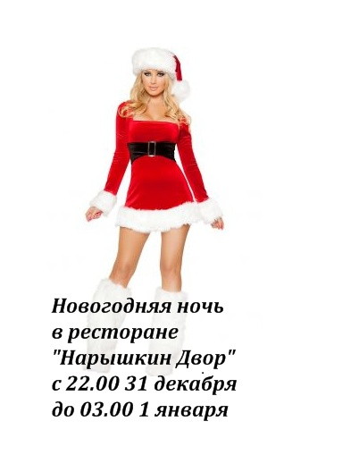 Новогодняя ночь в ресторане "Нарышкин двор"
