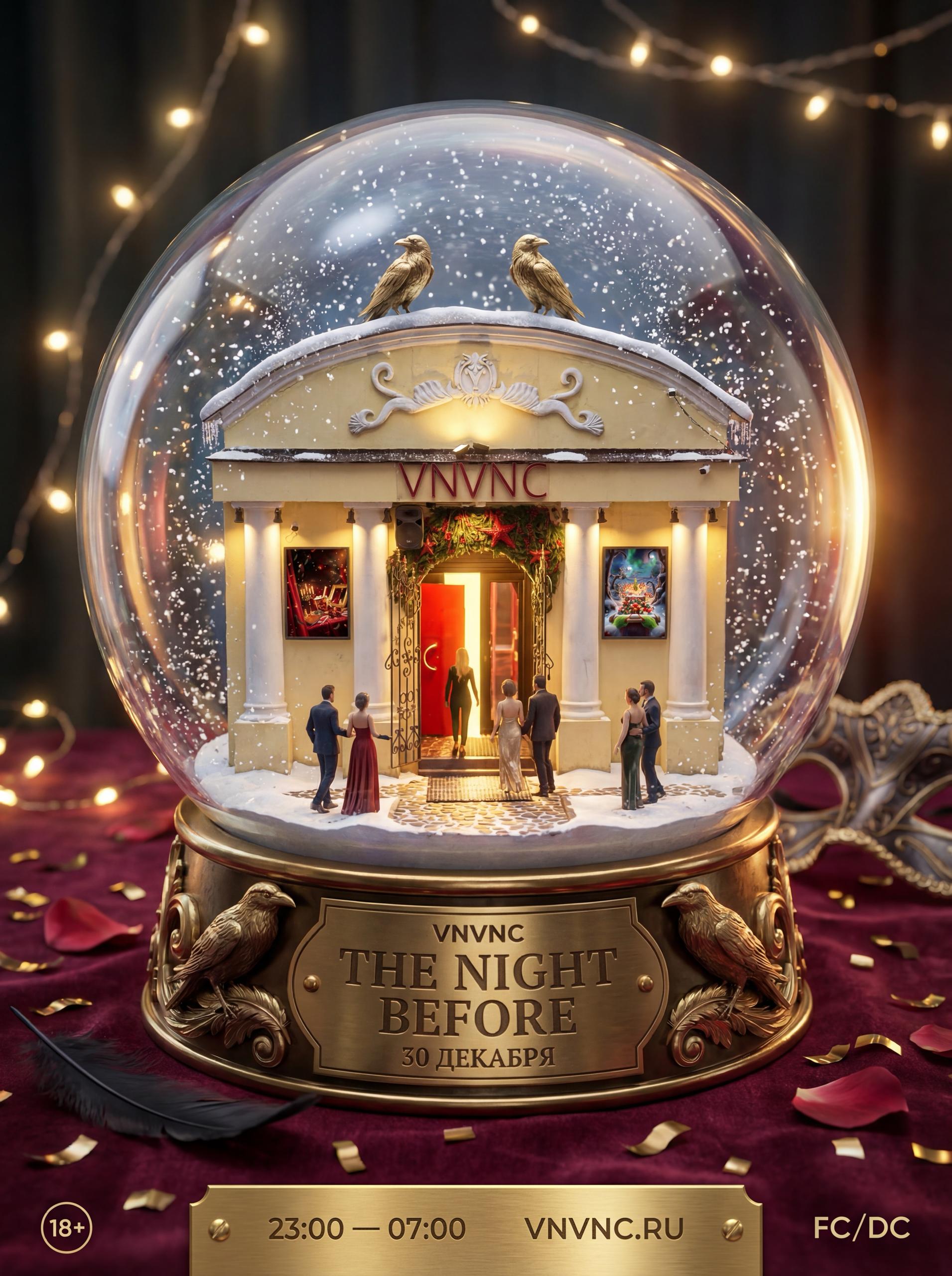 THE NIGHT BEFORE | VNVNC | 30 ДЕКАБРЯ