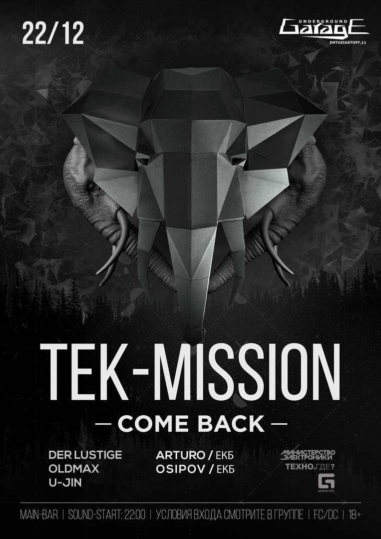 «TEK MISSION»: come back