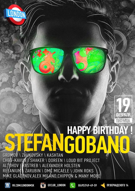 STEFAN GOBANO B-Day