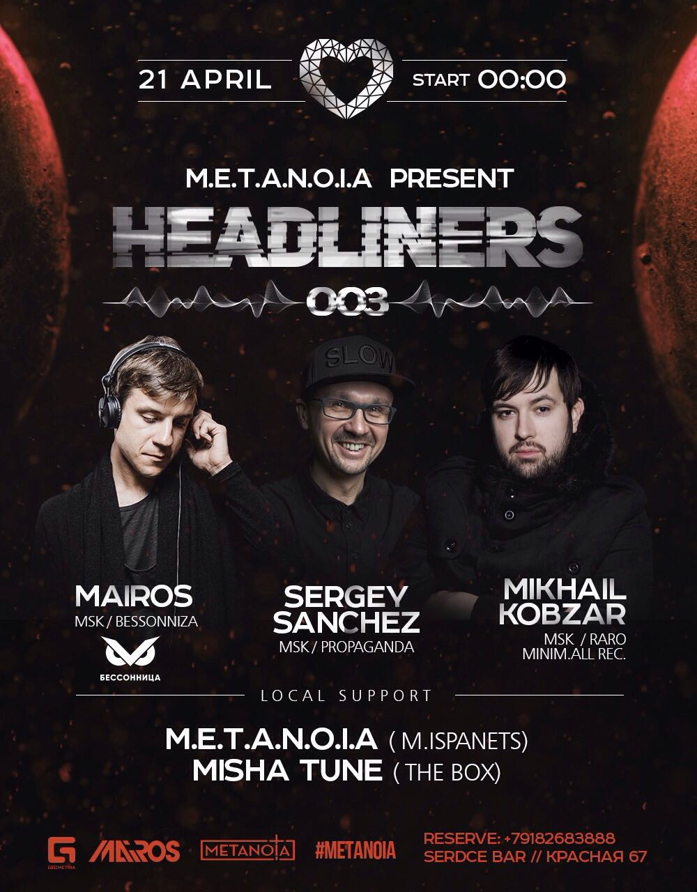 HEADLINERS #003