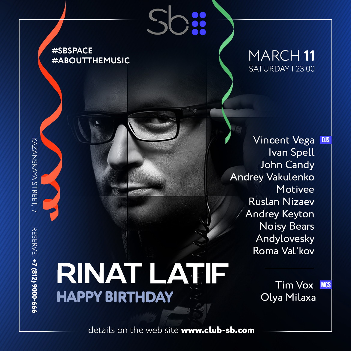 HAPPY BIRTHDAY, RINAT LATIF!