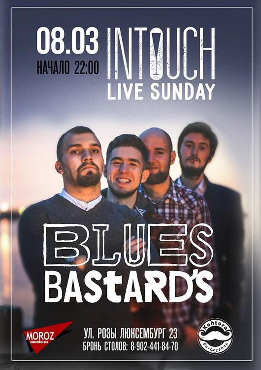 Intouch Live Sunday: Blues Bastards