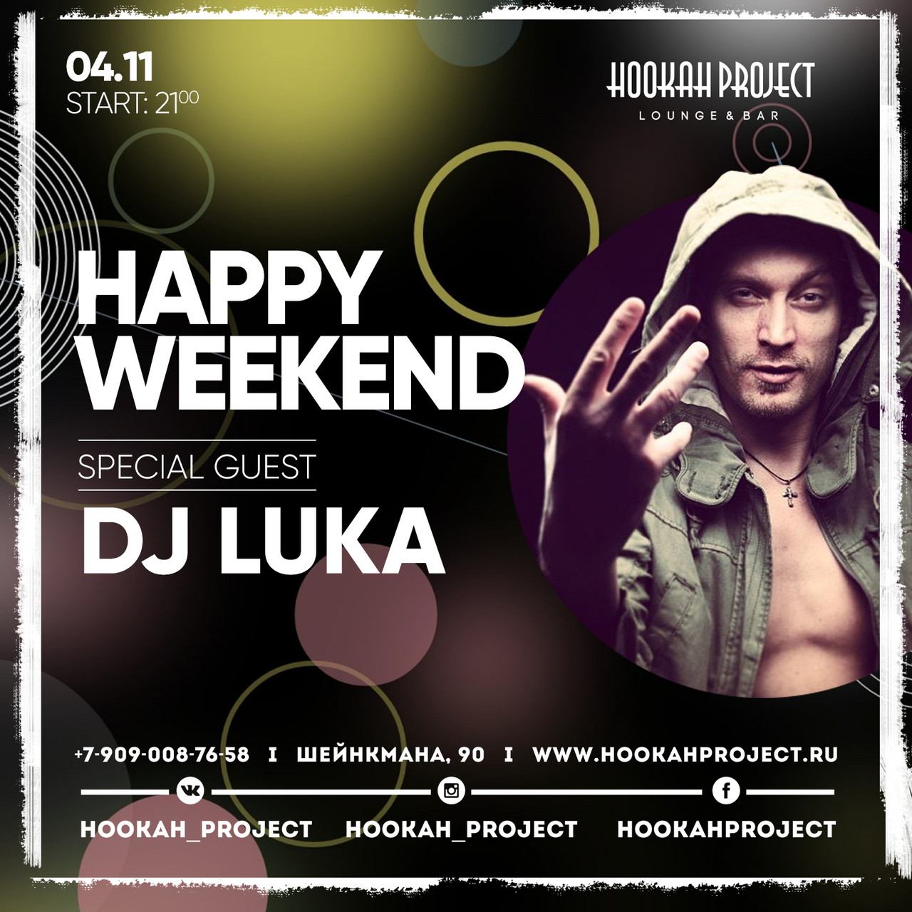 Happy Weekend by Hookah Project