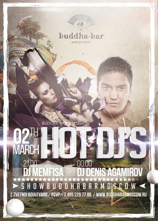 HOT DJ в Buddha-Bar Moscow