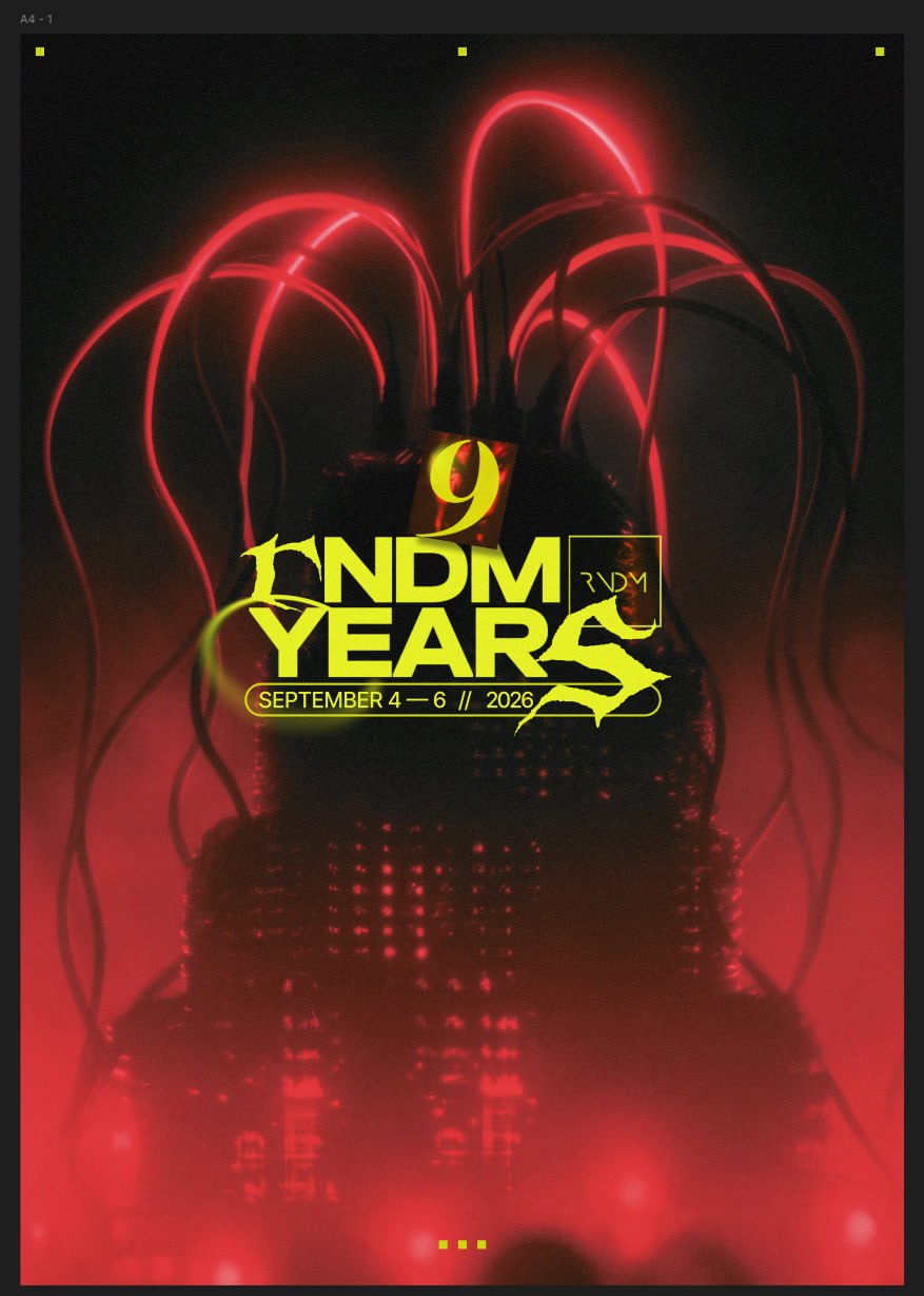 RNDM 9 YEARS