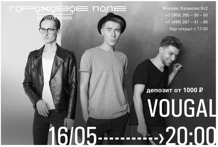 Концерт группы Vougal