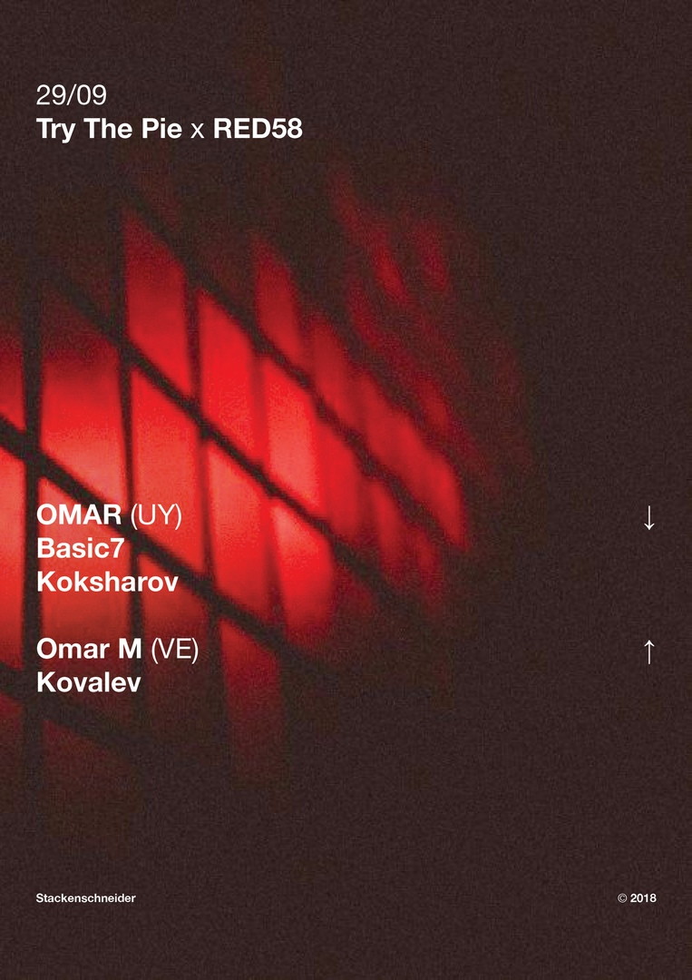 Try The Pie x RED58 @ Stackenschneider