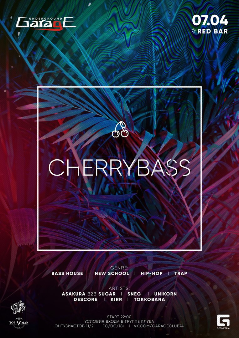 CHERRYBASS (RED BAR)