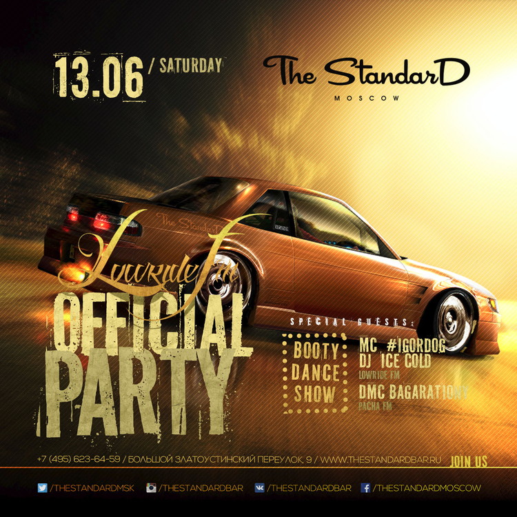 LowRideFM Official Party