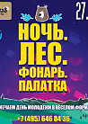 НОЧЬ. ЛЕС. ФОНАРЬ. ПАЛАТКА