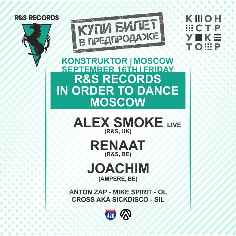 R&S records goes Moscow