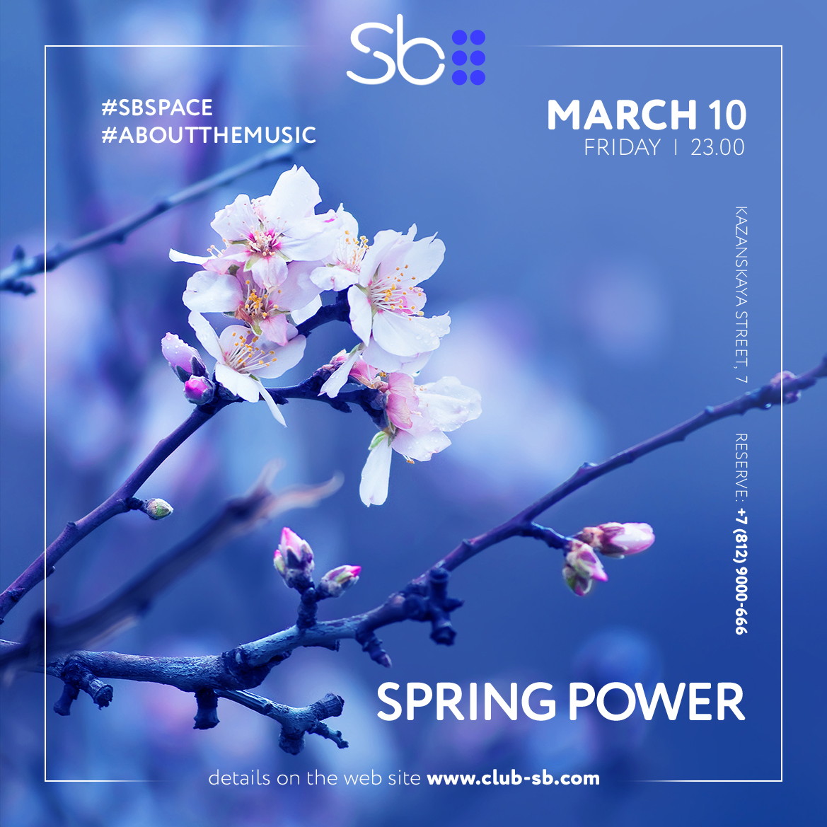 SPRING POWER Party at Santa Barbara Club