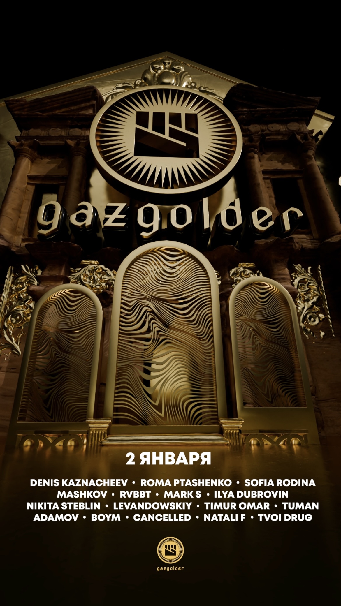 Gazgolder Club Closing