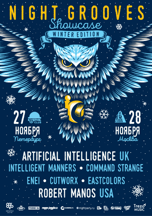 NIGHT GROOVES SHOWCASE: WINTER EDITION w/ AI [UK] & ROBERT MANOS [USA]