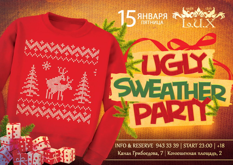 Ugly Sweater Party