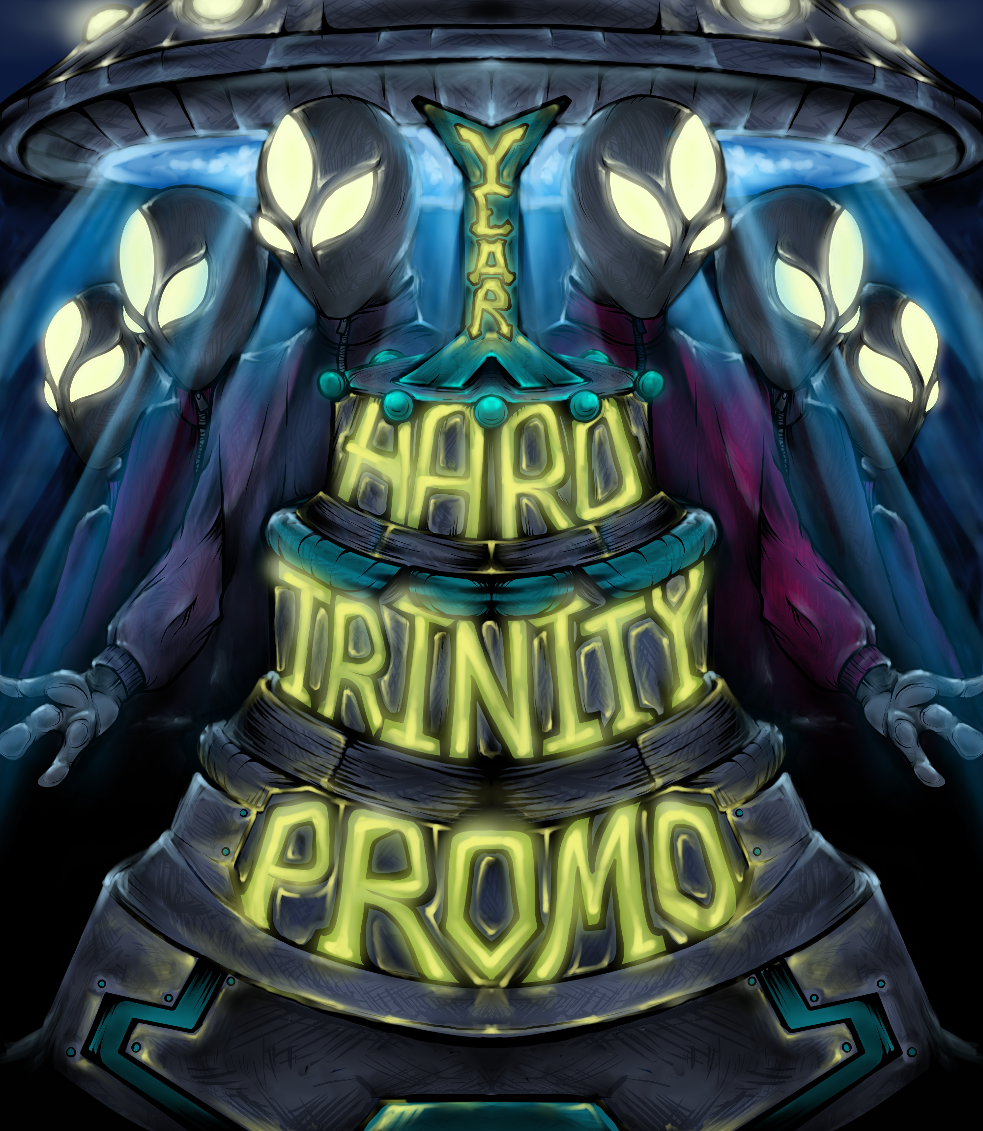 HARD TRINITY B-DAY: 1 YEAR