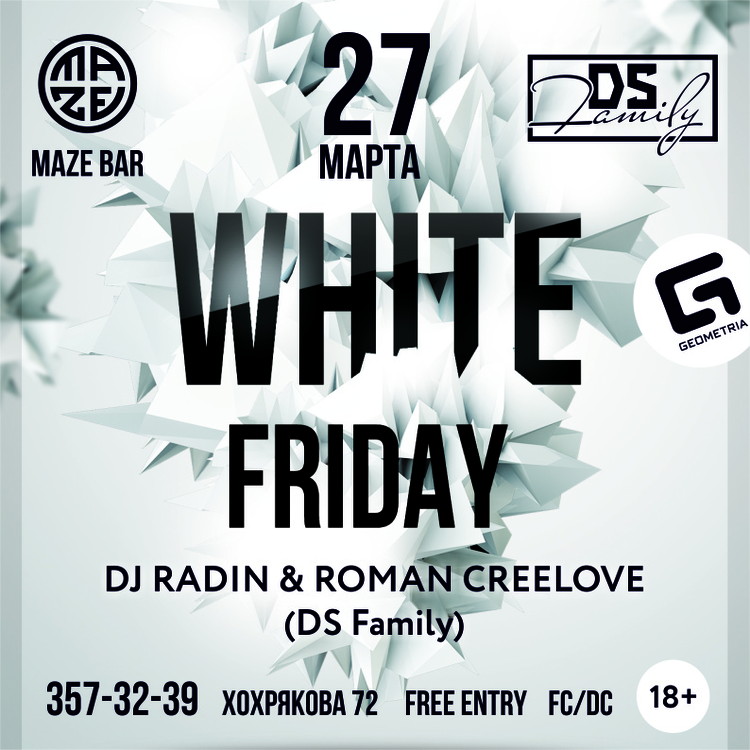 WHITE FRIDAY