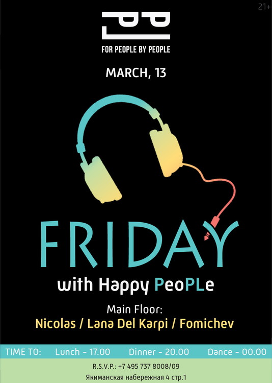 Friday with happy PeoPLe