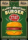 Happy Birhtday, BURGER