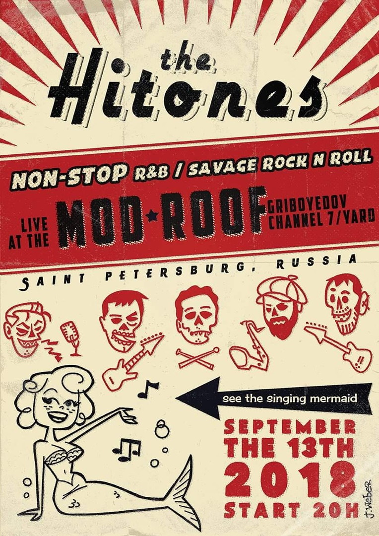 THE HITONES @ MOD ROOF