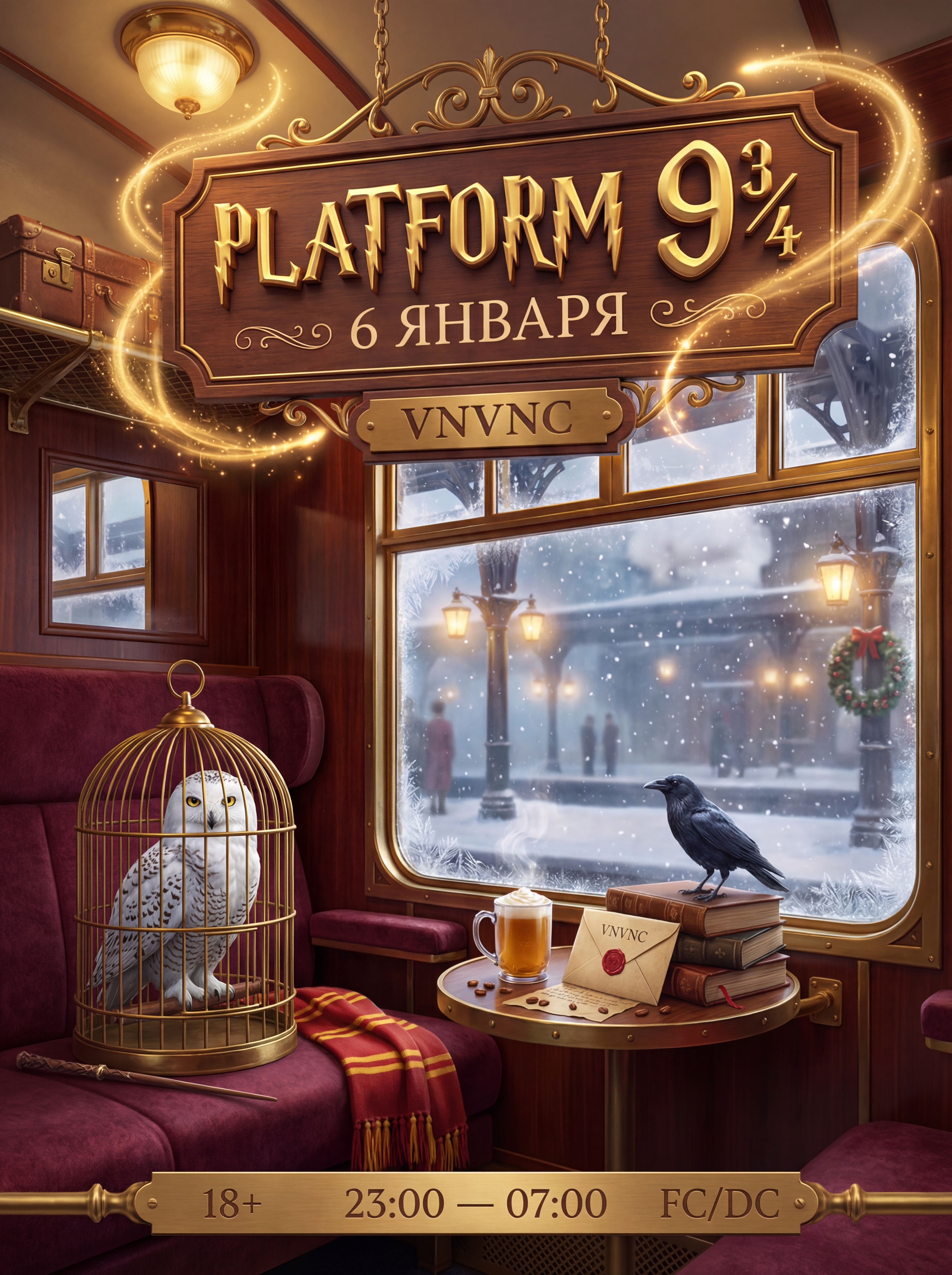 PLATFORM 9 3/4 | VNVNC | 6 ЯНВАРЯ