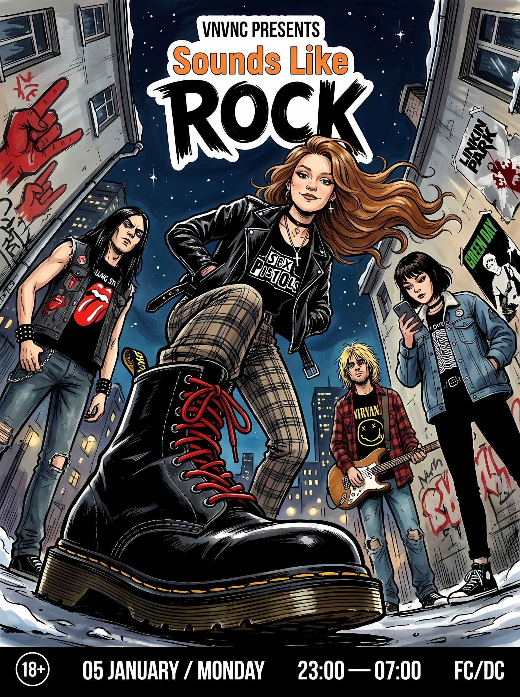 SOUNDS LIKE: ROCK | VNVNC | 5 ЯНВАРЯ