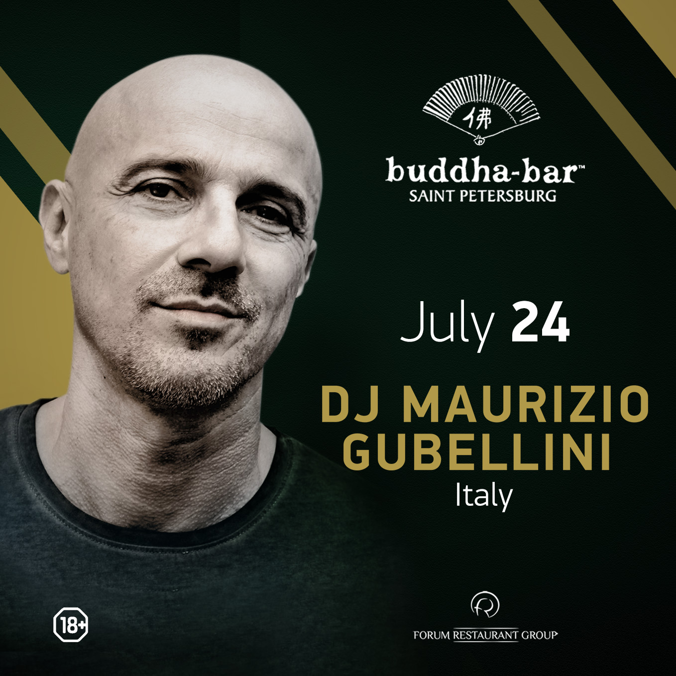 DJ Maurizio Gubellini в Buddha-Bar Saint Petersburg