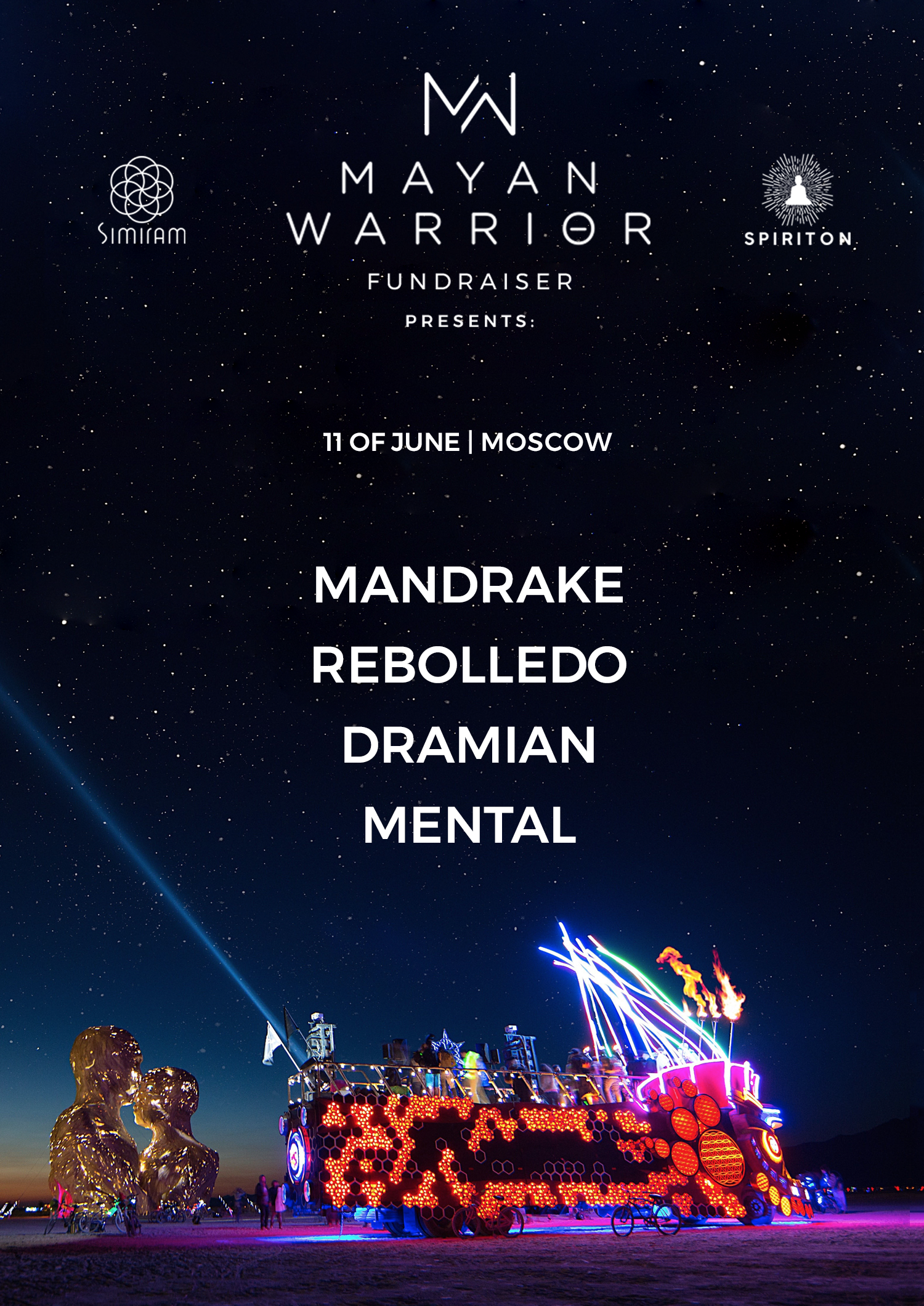 Mayan Warrior Presents: Rebolledo, Dramian, Mandrake, Mental