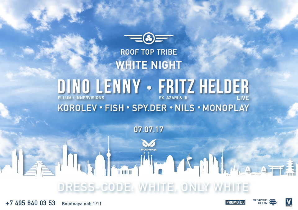 Roof Top Tribe. White Night